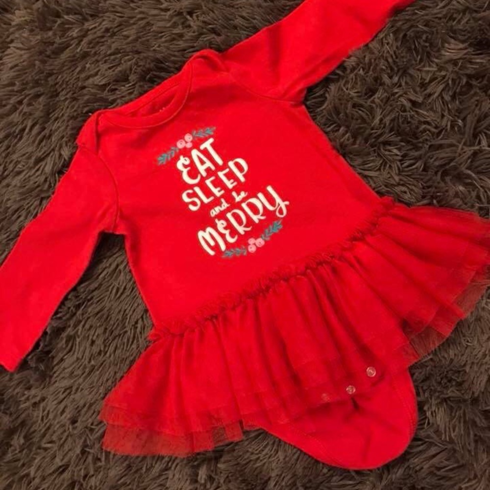 Eat Sleep Be Merry Onsie